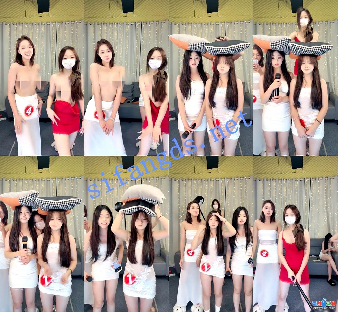 ♈综艺【M8女团】色情版快乐大本营第18期~团队再添新人校花【5.73G】